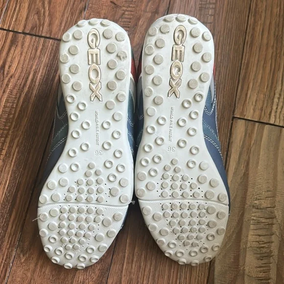 Geox Kids Sneakers in Blue and Gray - Picture 2 of 5